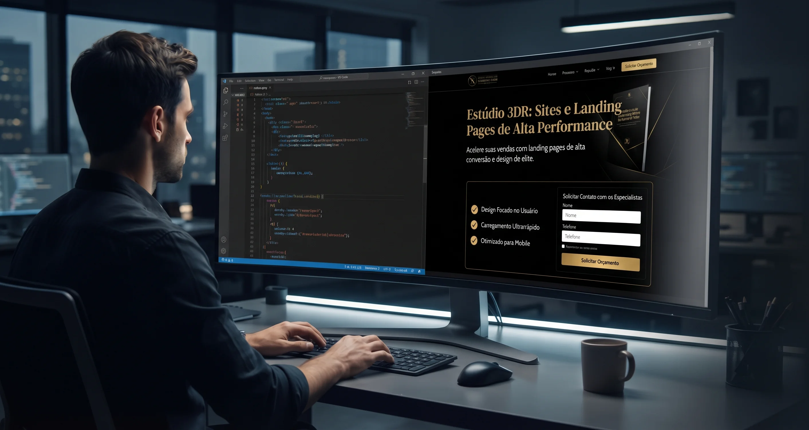 Desenvolvimento de Sites e Landing Pages de Alta Performance